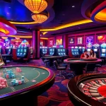 A thrilling KJC AC 3 casino scene showcasing gaming tables and slot machines for optimal entertainment.
