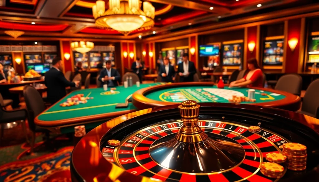Experience thrilling gambling at https://123win.free/ with our vibrant casino scene featuring poker and roulette.