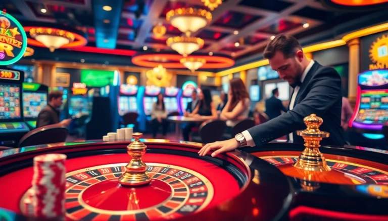 Dynamic players engage in thrilling casino games at thabet com, enjoying diverse betting experiences.