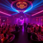 Experience the vibrant nightlife of Club SXM at Club Noir, featuring luxury seating, immersive entertainment, and signature cocktails.