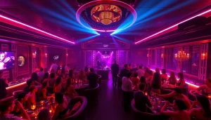 Experience the vibrant nightlife of Club SXM at Club Noir, featuring luxury seating, immersive entertainment, and signature cocktails.
