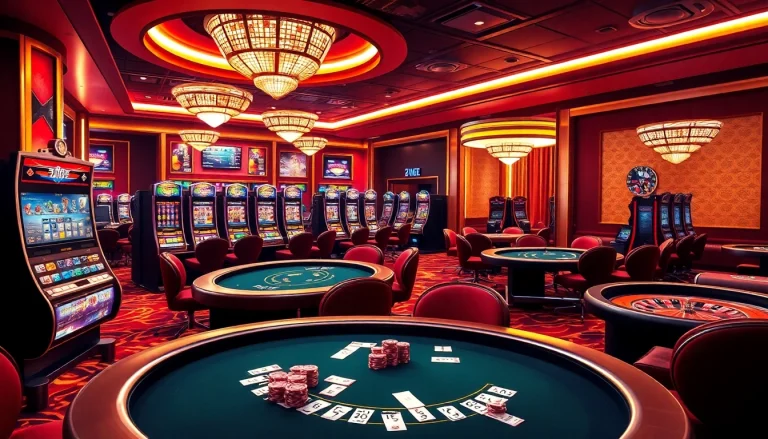 Experience the thrill of betting at 789 BET with vibrant casino tables and exciting gaming atmosphere.