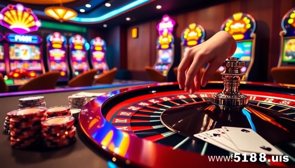 Experience thrilling bets with chips and cards at https://f168.us/ vibrant casino.