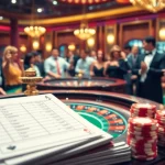 Engaging casino scene with strategic insights into nhận định kèo nhà cái for an exciting betting experience.