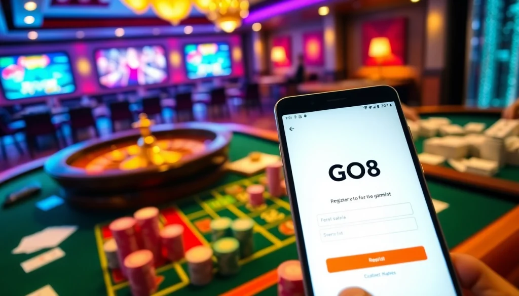 Join the excitement and đăng ký go8 for exclusive casino promotions and thrilling gameplay.