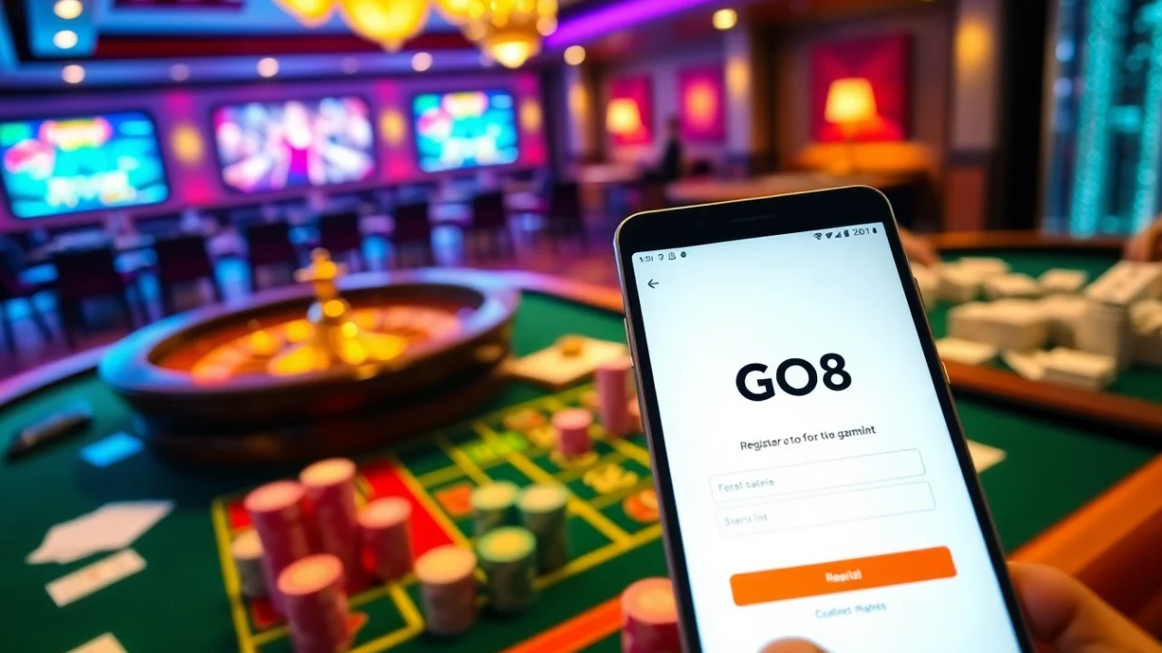 Join the excitement and đăng ký go8 for exclusive casino promotions and thrilling gameplay.