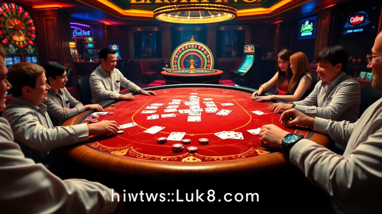 Tham gia trải nghiệm chơi poker đầy kịch tính tại https://luck8.com với những chiếc chip sống động và không khí casino sang trọng.
