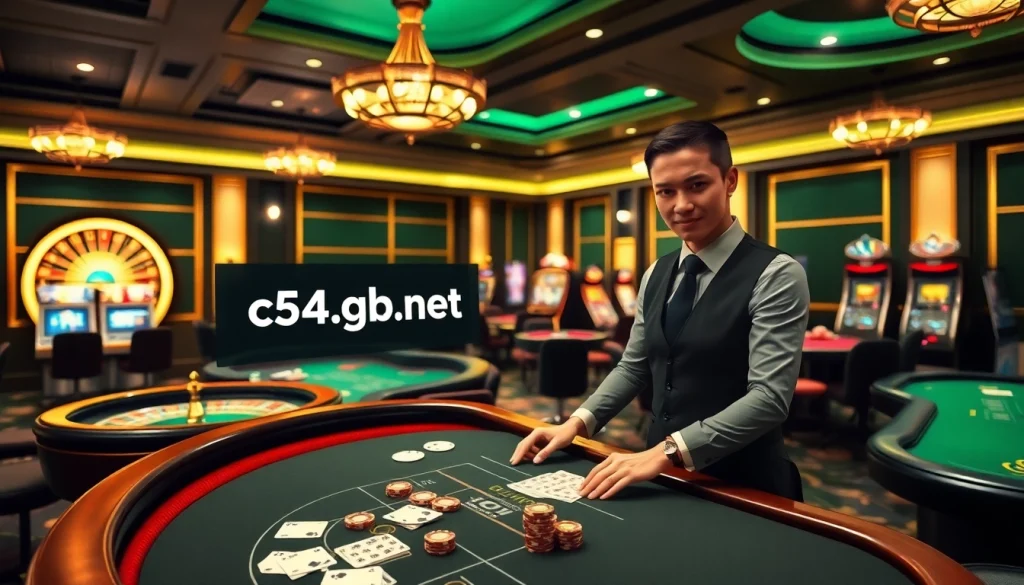 Experience luxury gaming at c54.gb.net with live casino tables, vibrant slots, and sizzling poker action.