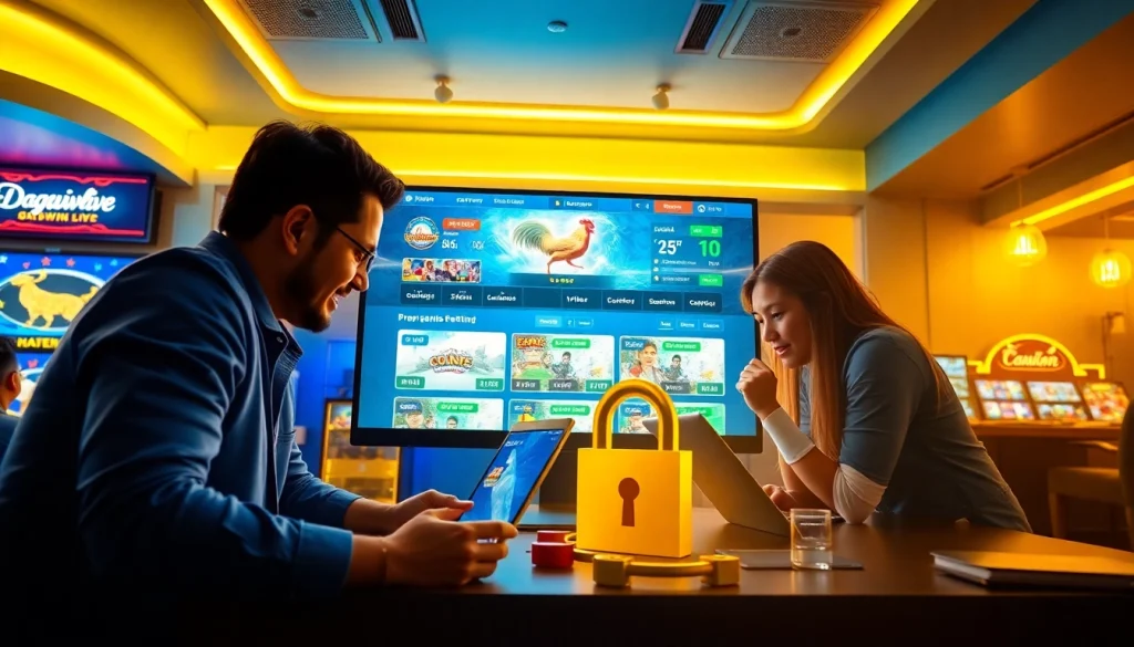 Experience the thrill of gambling at dagawin.live with professional online gaming interfaces.