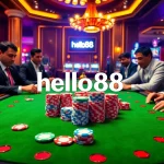Engage in high-stakes poker action with hello88 casino gaming excitement