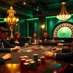 Experience high-stakes gaming excitement at https://kjcmh.com/ with elegant poker tables and vibrant chips.