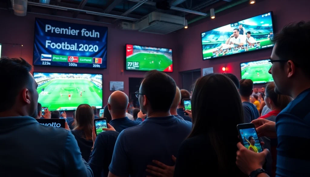 VaoLuoitv.it.com offers an engaging sports streaming experience with fans watching live soccer.
