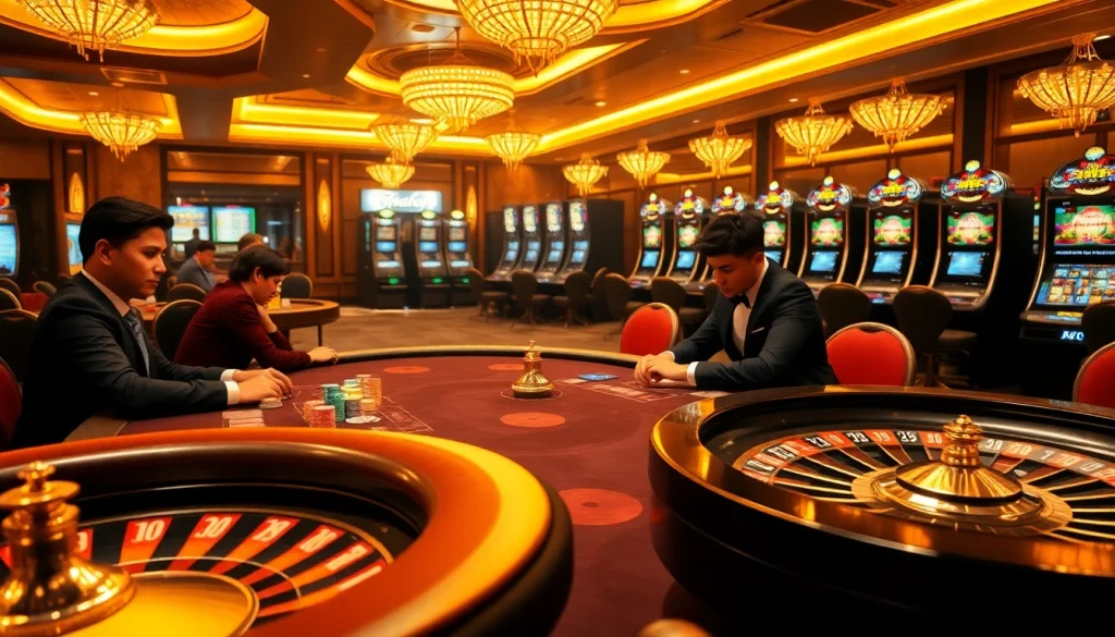 Experience high-stakes excitement at u888 with vibrant casino visuals of poker and roulette.