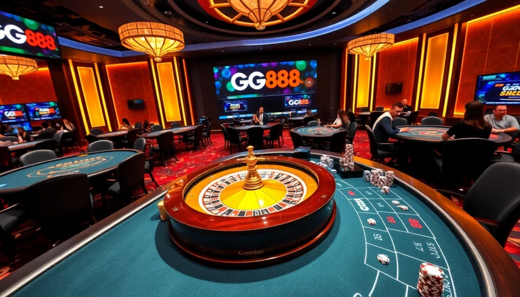 Experience the excitement of online gaming at https://gg88.black/ with professional casino layouts and vibrant atmosphere.