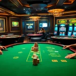 Experience thrilling gameplay at Xin88 casino with vibrant poker and blackjack tables.