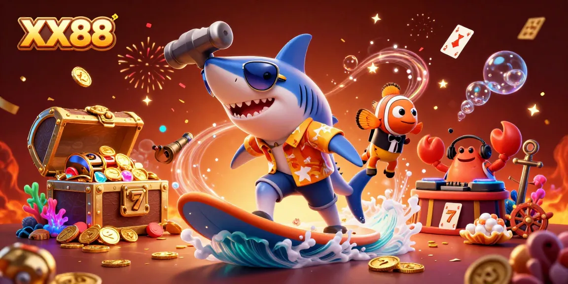 Experience thrilling gameplay at XX88 with exciting jackpots and vibrant casino elements.