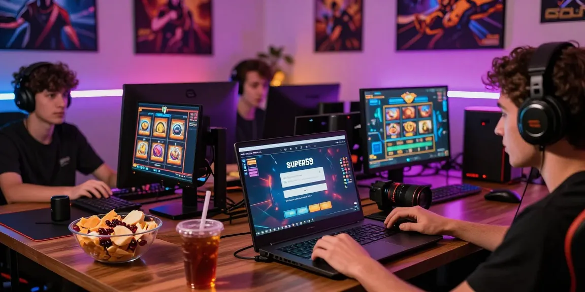 Aktivitas permainan slot online di SUPER59 login dengan antarmuka pengguna yang menarik.