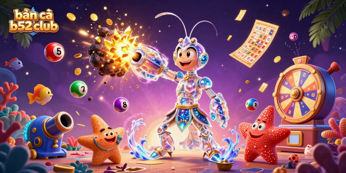 Experience the excitement of bắn cá b52 club with dynamic ocean visuals and thrilling game elements.