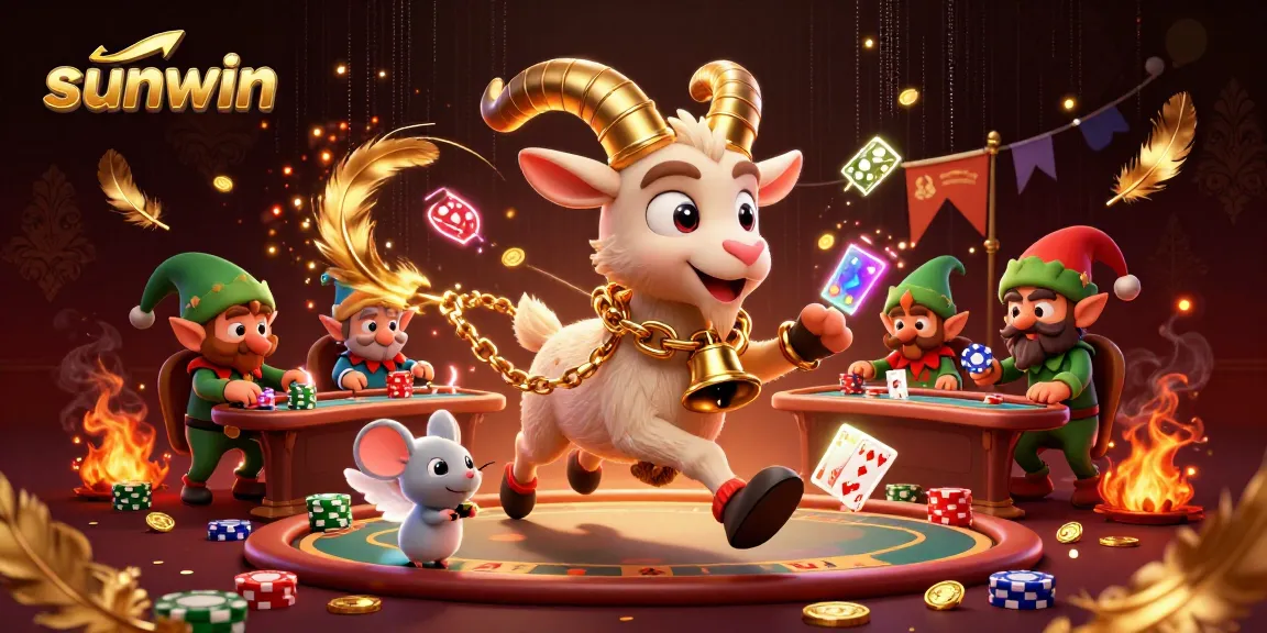 Try your luck at sunwin's vibrant casino scene, featuring colorful characters and exciting games.