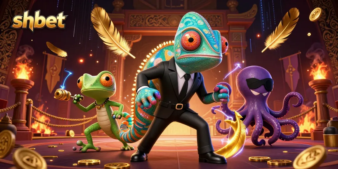 Experience thrilling gameplay at shbet, featuring vibrant casino elements and interactive characters.